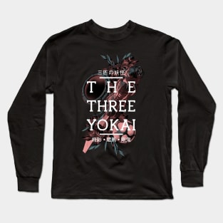 Three Demons and a Detective Long Sleeve T-Shirt